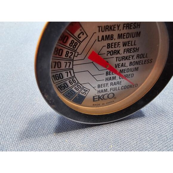 Vintage Ekco Roast/Meat Thermometer - Dishwasher Safe - Picture 3 of 4